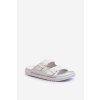 ľahké pánské Sandále s prackami big star nn174594 biele / (Veľkosť 40)