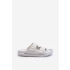 ľahké pánské Sandále s prackami big star nn174594 biele / (Veľkosť 40)