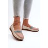 Dámske mokasíny z eco kože ružové vikitara / 833957 PINK (Veľkosť 36)