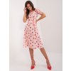 Dámske svetlo-ružove šaty letne kód produktu LK-SK-509677-1.29