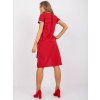 Dámske červene šaty na bežný deň kód produktu LK-SK-506863.37