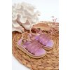Detské sandále  fialové kód obuvi NN385020
