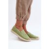 Klasické Dámské Espadrily Zelené Flaure (Veľkosť 36)