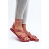 Dámske sandále  ružové kód obuvi 82429 RED/PEARLY