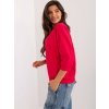 Dámska blúzka over size červená RV-BZ-9582.03X
