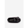 Detské baletky zdobené flitry čierne weries / 403-1A/2A/3A BLACK (Veľkosť 19)