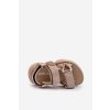 Dětské Sandály S Návleky Na Suchý Zip Bežové Orretta (Veľkosť 33)