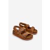 Dětské sandálky na korkové platformě se suchým zipem Camel Rorria (Veľkosť 28)