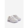 Detské tenisky  biele kód obuvi 108-1B/2B/3B ALL WHT (Veľkosť 31)