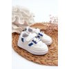 Detské tenisky  biele kód obuvi 892-1C BLUE