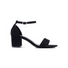 Čierne dámske sandále na hrubom podpätku Seastar kod CCC -1- NF-94P-B (Veľkosť 40)
