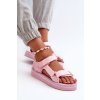 Dámske Sandále na platforme big star nn274a533 ružové / (Veľkosť 36)