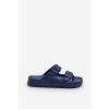 ľahké Detské Penové Sandále s prackami v modré barve adirnaca / 24D97-7782 NAVY (Veľkosť 30)