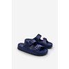 ľahké Detské Penové Sandále s prackami v modré barve adirnaca / 24D97-7782 NAVY (Veľkosť 30)