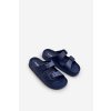 ľahké Detské Penové Sandále s prackami v modré barve adirnaca / 24D97-7782 NAVY (Veľkosť 30)