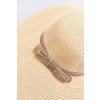 Dámský volánkový klobouk béžový