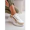 Dámská sportovní obuv na platformě Bílá Henley (Veľkosť 37)