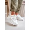 Dámske biele tenisky plošina z eko kože kód obuvi TE- CCC -01-7583 WHITE : Naše topky dnes na temu tenisky (Veľkosť 40)