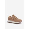 Dámské Sportovní Boty Zateplené Kožíškem Na Platformě Khaki Lerisas (Veľkosť 36)