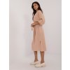 Dámske hnede camel šaty na bežný deň kód produktu LK-SK-509694.61