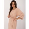 Dámske hnede camel šaty na bežný deň kód produktu LK-SK-509694.61