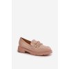 Dámské Mokasíny S Dekorací Eko Kůže Béžové Tialorae (Veľkosť 40)