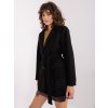 Dámsky kabát farba čierna kód TW-PL-BI-2022320.01X : na temu obdobie Jeseň / zima