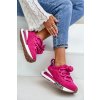 Dámské Zamszové Tenisky Na Platformě S Tlustým Šněrováním Fuchsie Artiker 55C0086 (Veľkosť 40)