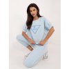 Dámske Komplet farba Svetlo-modrá kód EM-KMPL-786.17