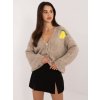 Dámsky sveter farba Béžová kód MI-SW-2108.92