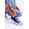 Klasické nízké dámské tenisky Modre Vegas (Veľkosť 37)