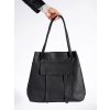 Čierne dámska kabelka Shelvt kod CCC -1- TOR-JS2402P/B (Veľkosť one size)