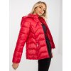 Červená dámska prechodná bunda zo 100% polyesteru, kód NM-KR-L22-9855.36P