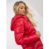 Červená dámska prechodná bunda zo 100% polyesteru, kód NM-KR-L22-9855.36P