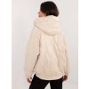 Dámska Bunda farba Svetlo-béžová kód MBM-KR-AJ218-003.16P
