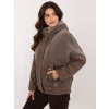 Dámska Bunda farba Hnedá kód MBM-KR-AJ218.42