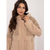 Dámska Bunda farba Hnedá camel kód MBM-KR-AJ218.42