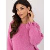 Dámsky sveter farba Ružová kód MI-SW-2912.10X
