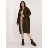 Dámsky kabát farba khaki kód TW-PL-BI-7298-2.14 : na temu obdobie Jeseň / zima