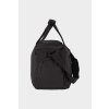 Dámska čierna kabelka na rameno s formátom A4, textil, TORBA U009-20S