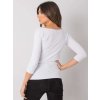 Dámska bavlna basic blúzka, biela, kód RV-BZ-7316.06X