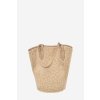Taška Shopper S Kožešinou Typu Beránek Big Star OO574148 béžové (Veľkosť Uni)