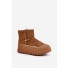 Dámske snehule  hnedé kód obuvi OO274A212 (Veľkosť 37)