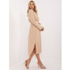 Dámske béžove šaty na bežný deň kód produktu LK-SK-509646.91