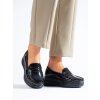 Čierne dámske mokasíny na platforme Goodin kod CCC -1- GD-FL704B (Veľkosť 38)