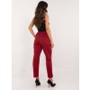 Dámske Nohavice farba Bordová kód DHJ-SP-A7690.01P