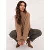 Dámsky sveter farba Hnedá camel kód TW-SW-BI-3565.69