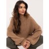 Dámsky sveter farba Hnedá camel kód TW-SW-BI-3565.69