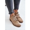 Dámske poltopánky  béžové kód obuvi 2959/023 (Veľkosť 37)