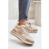 Dámske béžové tenisky plošina skóra naturalna zamszowa kód obuvi TE- CCC -01-OO274A214 : Naše topky dnes na temu tenisky (Veľkosť 38)